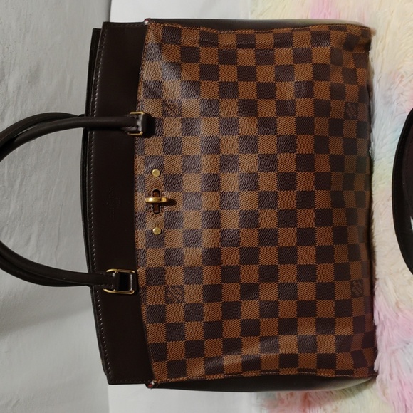 ON HOLD @cheriealyons Louis Vuitton Damier Ebene Rivoli MM W Strap (No Lock/Key) - Picture 2 of 16